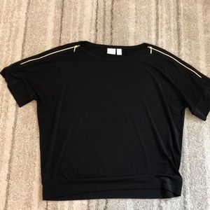 Black Chico’s Cold Shouldered or Not Top